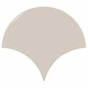 23332 Scale Fan Mosaic Greige 30X43