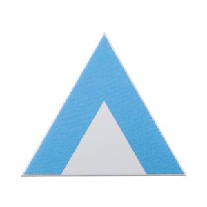 TG D PINCO 06-04 Triangolo Pinco Azzurro 17X17