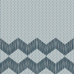 ZIGZAG HALF BLUE