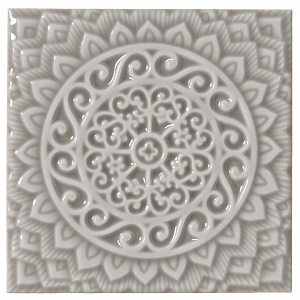 ADST4080 Studio Relieve Mandala Universe Graystone 14,8X14,8