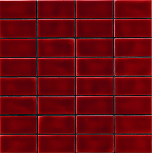 DIN RED GLOSSY 3,6X7,4