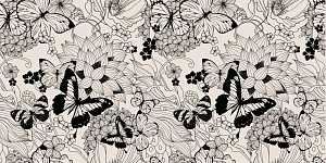 WIDE & STYLE PAINT  THE BUTTERFLY