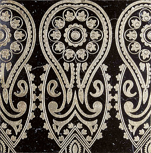 INNA B 305 NERO – OLD SILVER