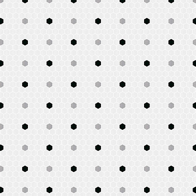 HESAGONAL DECOR DOTS 1 3X3,5
