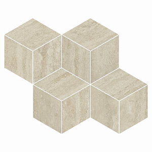 PRESTIGIO TRAVERTINO BEIGE MOSAICO CUBE