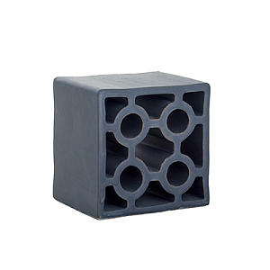 Split Circle Blue Velvet Matt