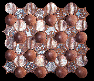 LUCE OGGI T3D ROSSO ASIAGO SILVER