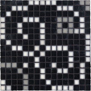 NEUTRA 6.0 DECORO C DARK MOSAICO VETRO 1,8X1,8