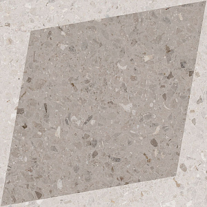 NATURAL DROPS RHOMBUS DECOR TAUPE