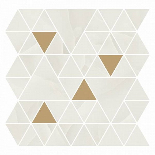 PRESTIGIO ONYX WHITE MOSAICO T LUCIDO