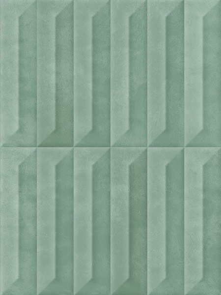 Pop Verde Acqua Ridge glossy