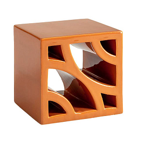 Split Blend Deco Urban Terracotta glossy border