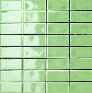 DIN LIGHT GREEN GLOSSY 3,6X7,4 RIF