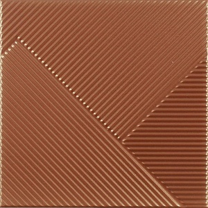 Dune Shapes Stripes Mix Copper 25x25