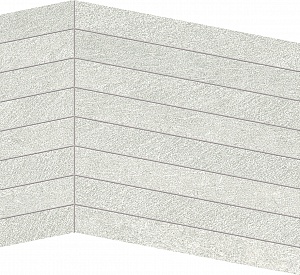 MOSAICO BIS MINIMAL WHITE NATURALE 37,4 x 29,1 EDQY