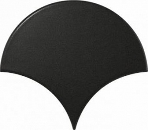 21980 Scale Fan Mosaic Black Gloss Matt 30X43