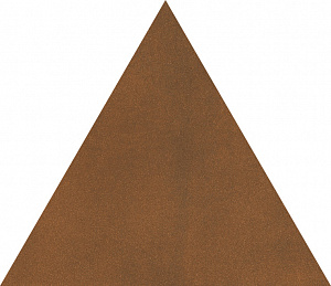 METAMORFOSI CORTENPATINATO TRIANGOLO
