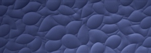 Love Ceramic Tiles Genesis Leaf Deep Blue matt 100x35
