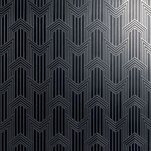 S GEOMETRIA 23-20 Swing Geometria Silver Ster Su Nero Matt 60X60