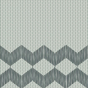 ZIGZAG HALF GREEN