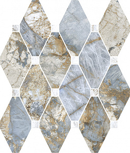 Декор La Fabbrica GEMSTONE OCEAN Octagone 30x28