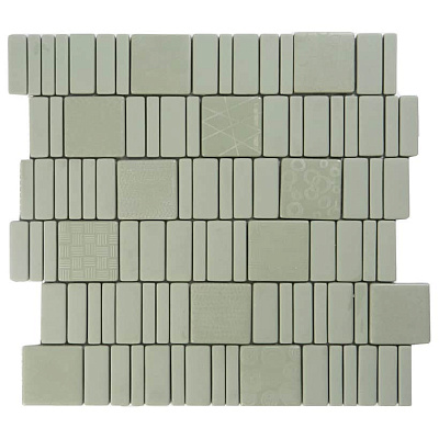 Enamel graffiti Multiformato 48 decor Salvia sheet 30x30 8033849019379