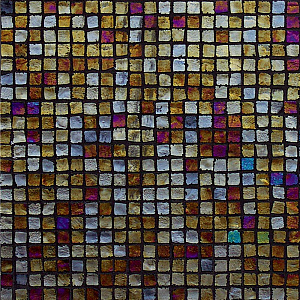 VETRO METALLI IRIDESCENTE MOSAICO 1,8X1,8
