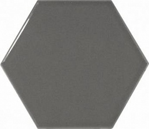 21921 Scale Hexagon Mosaic Dark Grey 31X38