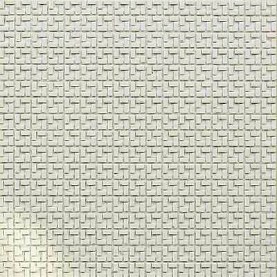 Micromosaics Micro-brick Ring White
