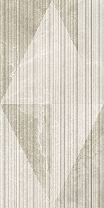 INTARSIO 3D BIANCO/SABBIA EFPG