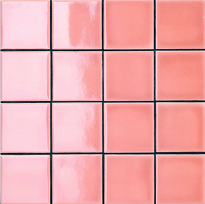 DIN ROSE GLOSSY 7,4X7,4 RIF