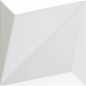 Dune Shapes Origami White Mat. 25x25