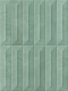 Pop Verde Acqua Ridge 6,2x25 cm