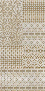 TESORI DECORO MONILI BIANCO ORO 120X240