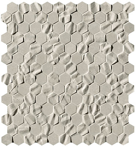 BLOOM GREY STAR ESAGONO MOSAICO