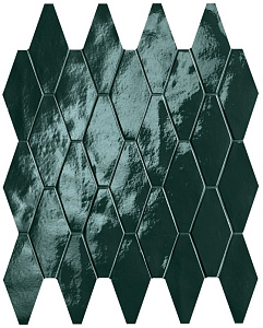 GLIM PETROLIO ROMBI MOSAICO BRILLANTE