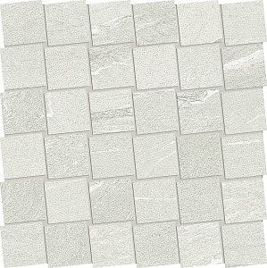 MOSAICO DADO MARTELLATA WHITE NATURALE 30 x 30 EDRE