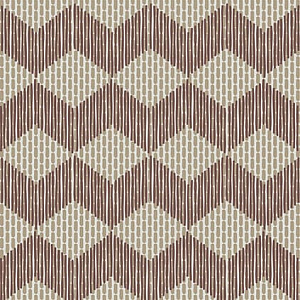 ZIGZAG BROWN