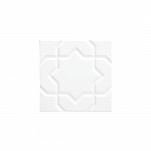 ADNE4151 Neri Liso Star Blanco Z 15X15