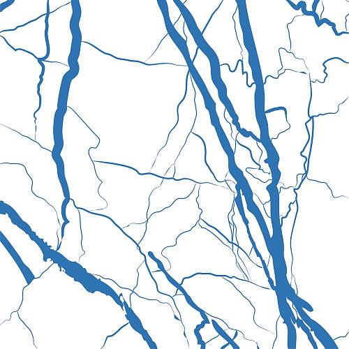 ARTWORK MARBLE CYAN