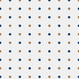 HESAGONAL DECOR DOTS 2 3X3,5
