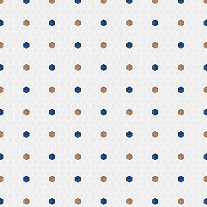 HESAGONAL DECOR DOTS 2 3X3,5