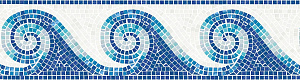 AQUATICA BORDERS ARTISTIC MOSAIC FADO 1 1X1