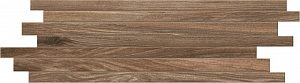 WOODEN TILE WALNUT MODULO LISTELLO SFASATO