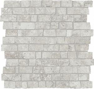 MOSAICO MINI BLOCK ANCIENT - 30X30 SILVER