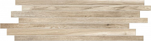 WOODEN TILE ALMOND MODULO LISTELLO SFASATO