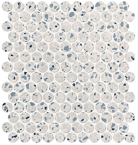 GLIM GEMME AZZURRO ROUND MOSAICO MATT