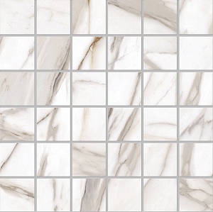 MOSAICO 5x5 CALACATTA GOLD CANOVA LAPPATO 29,4 x 29,4 E0QE