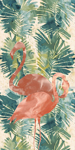 WIDE & STYLE TROPICAL FLAMINGO