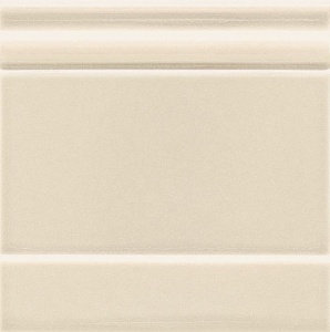 ZOCCOLO 20X20 DARK IVORY CR.